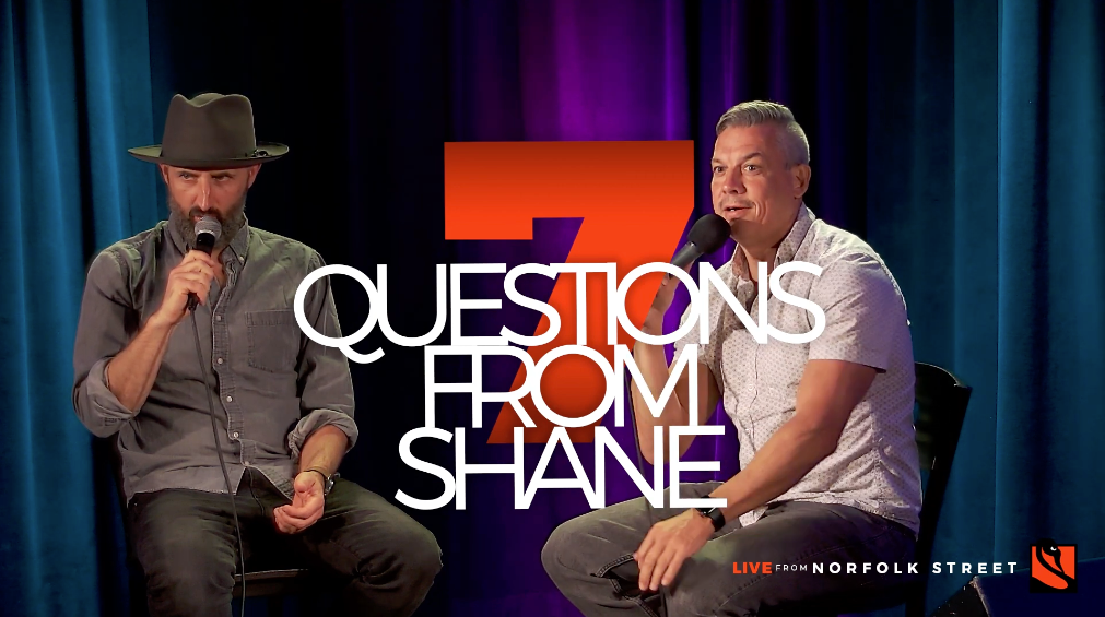 Seth Walker | 7 Questions from Shane – Live from Norfolk Street