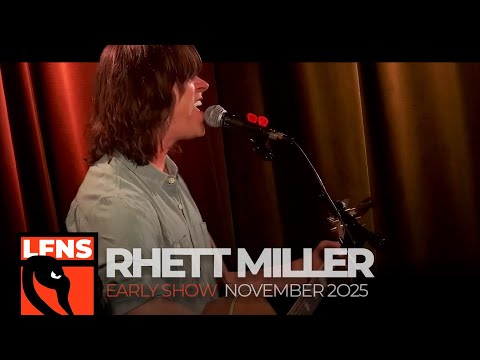 Rhett Miller | November 6, 2025 | Early Show