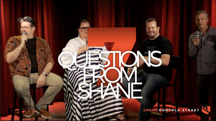 Sarah Potenza | 7 Questions from Shane with guest host Morgan