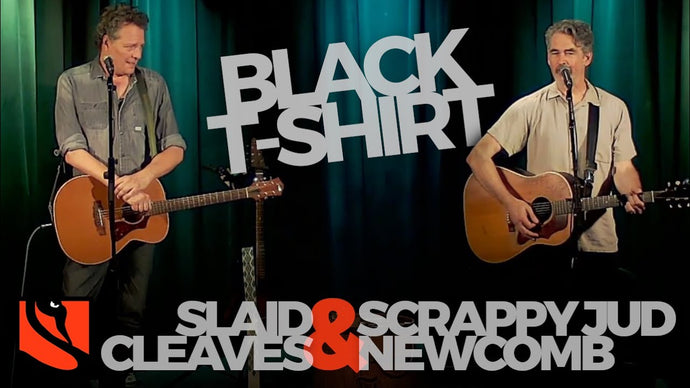 Black T-Shirt | Slaid Cleaves & Scrappy Jud Newcomb