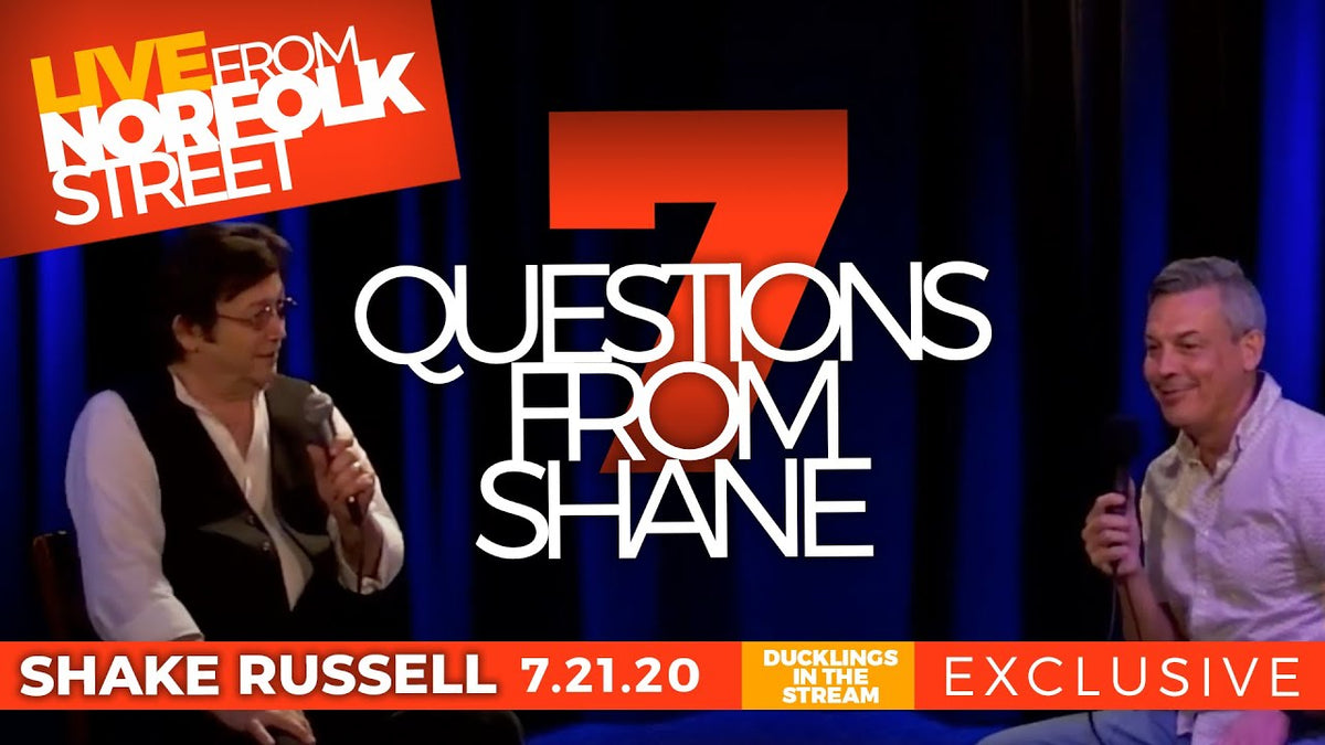 Shake Russell | 7 Questions from Shane – Live from Norfolk Street